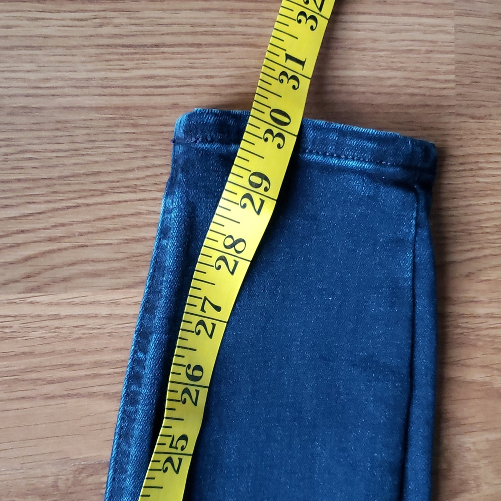 Express Skinny Stretch Legging Jeans Size 0๐ 24" Waist X 30" Inseam Length - Picture 9 of 13